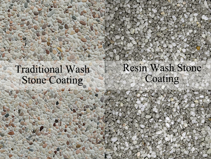 What Are The Differences Between Limeijia Resin Wash Stone Coating And Traditional Wash Stone Coating?