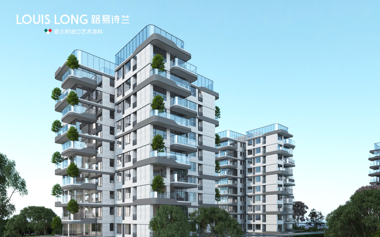 The Innovation of Fourth-Generation Homes | LOUIE LONG Jade Paint Unveils Vertical Forest Urban Garden Residences